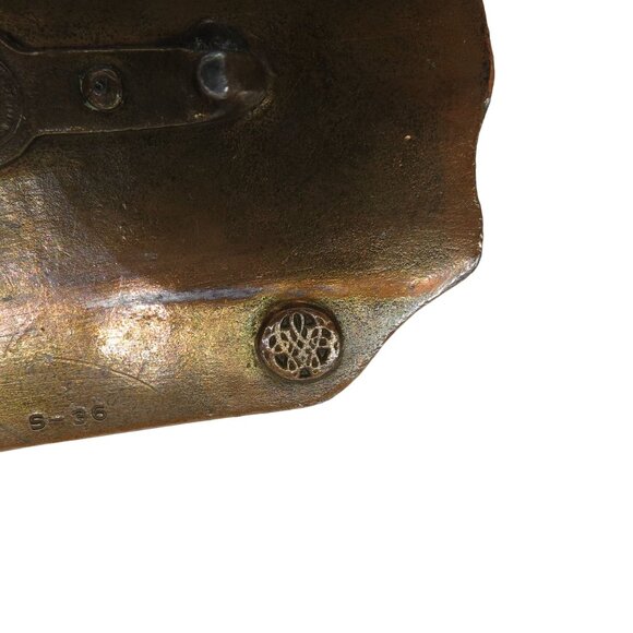 Bergamot Brass Works America's Heroes Boston Fire Dept Boston Belt Buckle - Picture 7 of 10